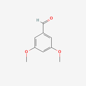 3,5-Dimethoxybenzaldehyde chemical structure (CAS 7311-34-4)