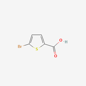 5-Bromothiophene-2-carboxylic acid chemical structure (CAS 7311-63-9)