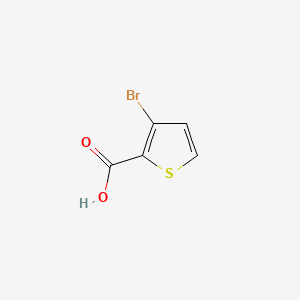 3-Bromothiophene-2-carboxylic acid chemical structure (CAS 7311-64-0)