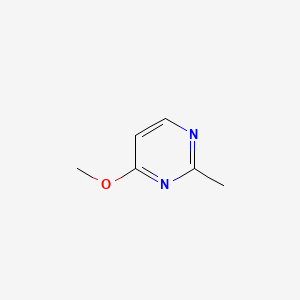 4-Methoxy-2-methylpyrimidine chemical structure (CAS 7314-65-0)