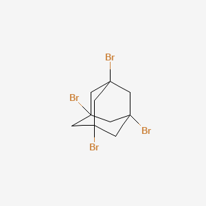 1,3,5,7-Tetrabromoadamantane chemical structure (CAS 7314-86-5)