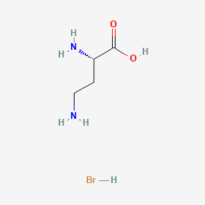 (S)-2,4-Diaminobutanoic acid hydrobromide chemical structure (CAS 73143-97-2)