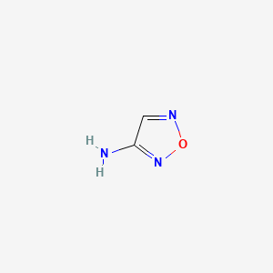 1,2,5-Oxadiazol-3-amine chemical structure (CAS 73147-56-5)