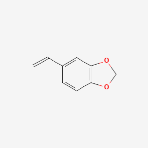 5-Vinylbenzo[d][1,3]dioxole chemical structure (CAS 7315-32-4)