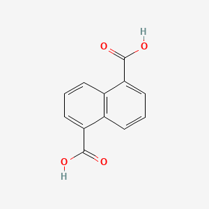 Naphthalene-1,5-dicarboxylic acid chemical structure (CAS 7315-96-0)