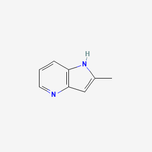 2-Methyl-1H-pyrrolo[3,2-b]pyridine chemical structure (CAS 73177-35-2)