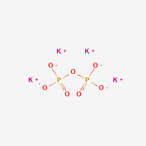 Potassium pyrophospate chemical structure (CAS 7320-34-5)