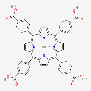 Mn-TCPP chemical structure (CAS 73202-95-6)