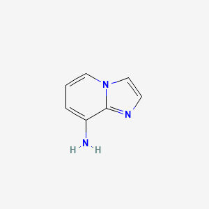 Imidazo[1,2-a]pyridin-8-ylamine chemical structure (CAS 73221-18-8)