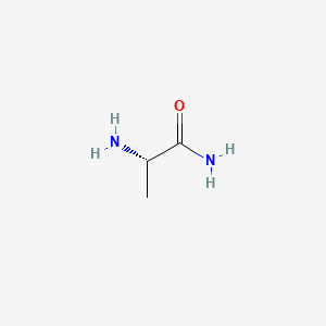 (S)-2-Aminopropanamide chemical structure (CAS 7324-05-2)