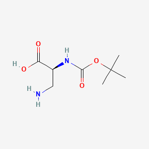 Boc-Dap-OH chemical structure (CAS 73259-81-1)