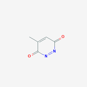 4-Methylpyridazine-3,6-dione chemical structure (CAS 73268-15-2)