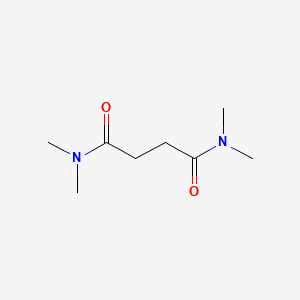 N,N,N′,N′-Tetramethylbutanediamide chemical structure (CAS 7334-51-2)