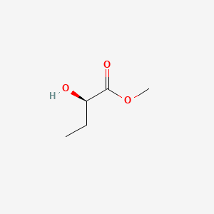 (R)-Methyl 2-hydroxybutanoate chemical structure (CAS 73349-07-2)