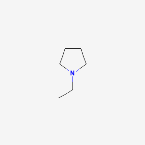 N-Ethylpyrrolidine chemical structure (CAS 7335-06-0)