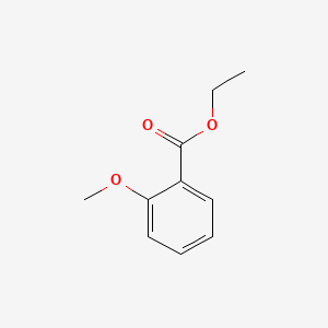 Ethyl 2-methoxybenzoate chemical structure (CAS 7335-26-4)