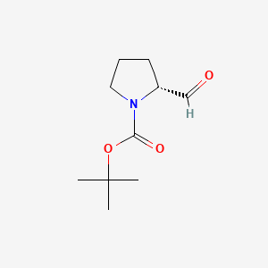 N-Boc-D-Prolinal chemical structure (CAS 73365-02-3)