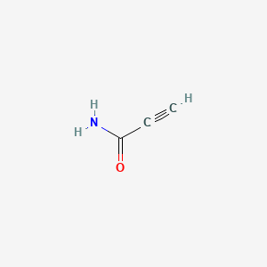 Propiolamide chemical structure (CAS 7341-96-0)