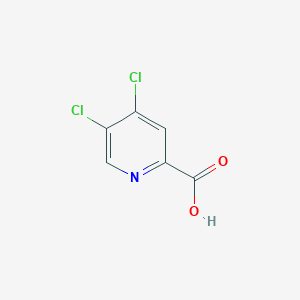 4,5-Dichloropicolinic acid chemical structure (CAS 73455-13-7)