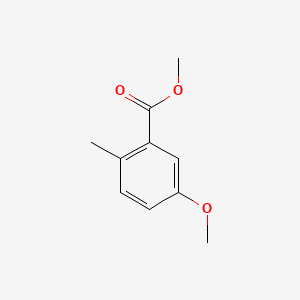 Methyl 5-methoxy-2-methylbenzoate chemical structure (CAS 73502-03-1)