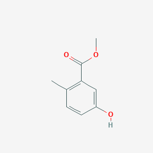 Methyl 5-hydroxy-2-methylbenzoate chemical structure (CAS 73505-48-3)