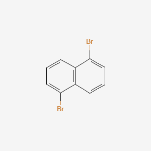 1,5-Dibromonaphthalene chemical structure (CAS 7351-74-8)