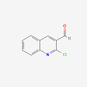 2-Chloroquinoline-3-carbaldehyde chemical structure (CAS 73568-25-9)
