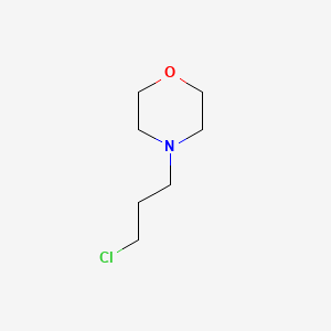 4-(3-Chloropropyl)morpholine chemical structure (CAS 7357-67-7)