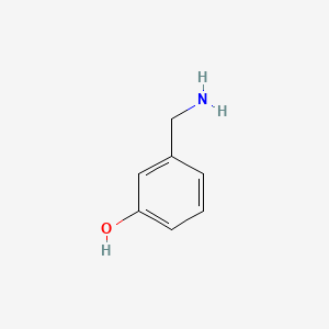 3-Hydroxybenzylamine chemical structure (CAS 73604-31-6)