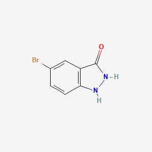5-Bromo-1H-indazol-3-ol chemical structure (CAS 7364-27-4)