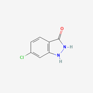 6-Chloro-1H-indazol-3(2H)-one chemical structure (CAS 7364-29-6)