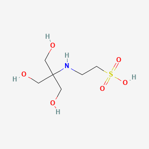 N-Tris(hydroxymethyl)methyl-2-aminoethanesulfonic Acid chemical structure (CAS 7365-44-8)