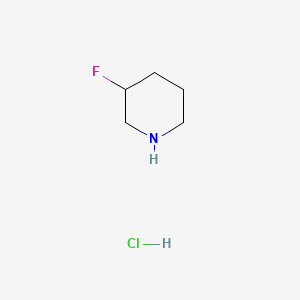 3-Fluoropiperidine hydrochloride chemical structure (CAS 737000-77-0)