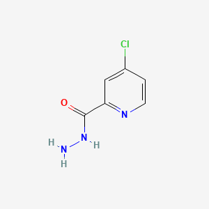 4-Chloropicolinohydrazide chemical structure (CAS 73771-11-6)