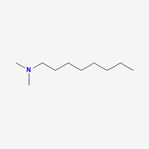 N,N-Dimethyloctan-1-amine chemical structure (CAS 7378-99-6)