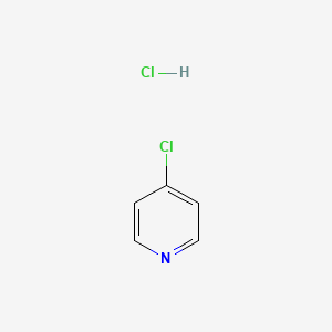 4-Chloropyridine hydrochloride chemical structure (CAS 7379-35-3)