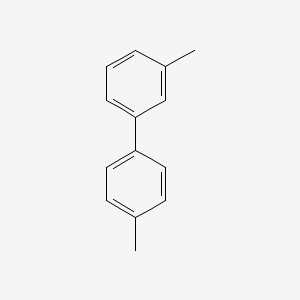 3,4'-Dimethylbiphenyl chemical structure (CAS 7383-90-6)