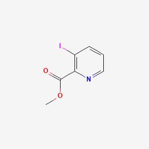 Methyl 3-iodopicolinate chemical structure (CAS 73841-41-5)