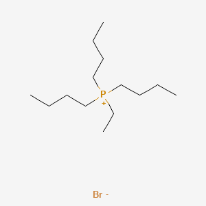 Tributyl(Ethyl)phosphonium bromide chemical structure (CAS 7392-50-9)