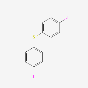 Bis(4-iodophenyl)sulfane chemical structure (CAS 73927-07-8)