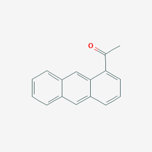 1-(Anthracen-1-yl)ethanone chemical structure (CAS 7396-21-6)