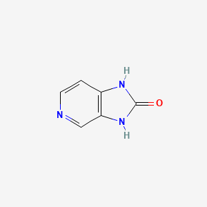 1H-Imidazo[4,5-c]pyridin-2(3H)-one chemical structure (CAS 7397-68-4)