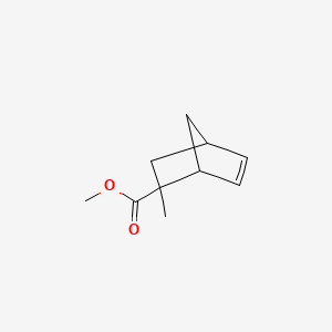 Methyl 2-methylbicyclo[2.2.1]hept-5-ene-2-carboxylate chemical structure (CAS 7398-76-7)