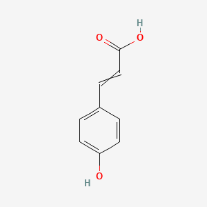 p-Hydroxy-Cinnamic Acid chemical structure (CAS 7400-08-0)