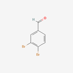 3,4-Dibromobenzaldehyde chemical structure