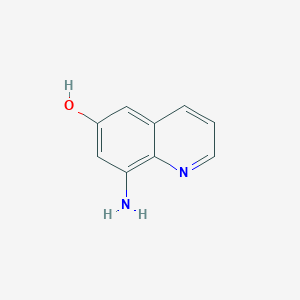 8-Aminoquinolin-6-ol chemical structure (CAS 7402-16-6)
