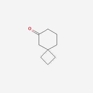 Spiro[3.5]nonan-6-one chemical structure (CAS 74064-35-0)