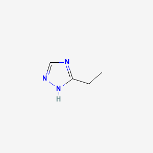 3-Ethyl-1H-1,2,4-triazole chemical structure (CAS 7411-16-7)