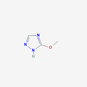3-Methoxy-4H-1,2,4-triazole chemical structure (CAS 7411-17-8)