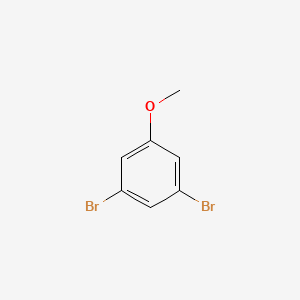 1,3-Dibromo-5-methoxybenzene chemical structure (CAS 74137-36-3)
